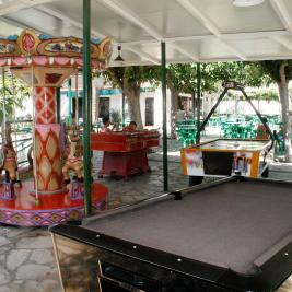 Zona de juegos recreativos Camping Playa y Fiesta Costa Dorada