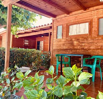 Wooden bungalow 4/5 people