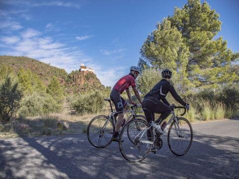 Passejades amb bicicleta envoltats de natura i cultura a Mont-Roig del Camp Camping Playa y Fiesta Miami Platja Costa Daurada