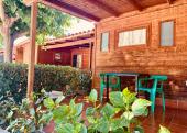 Bungalow en bois 2/3 personnes