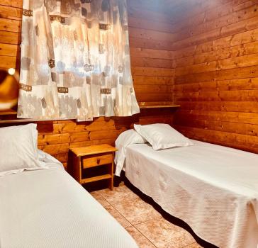 Bungalow de madera 4/5 personas