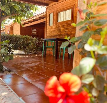 Bungalow de madera 4/5 personas