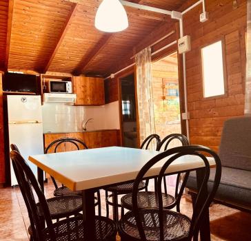 Bungalow en bois 4/6 personnes