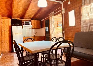 Bungalow en bois 4/6 personnes