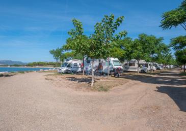 Camperpark face a la plage Camping Playa y Fiesta Miami Playa Costa Dorada